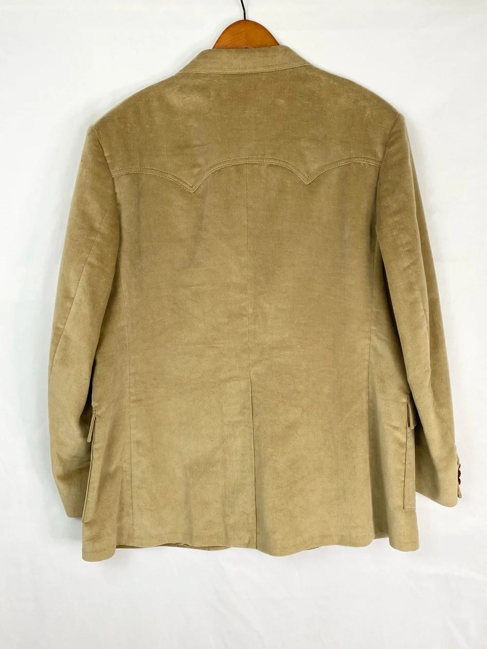 Vintage Levis Western Wear Corduroy Blazer Jacket Size 48R